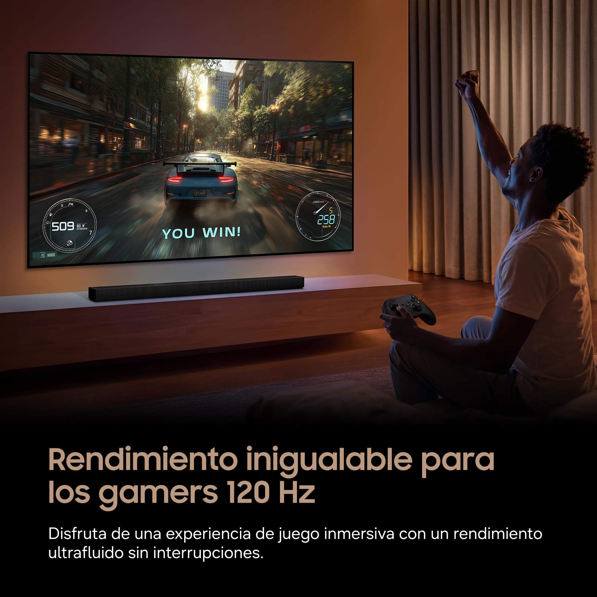 Samsung TV 65 Pulgadas OLED S83H 4K Smart TV con Vision AI Companion, Ultimate Gaming Pack, OLED HDR y Colores certificados, Gaming y Cine