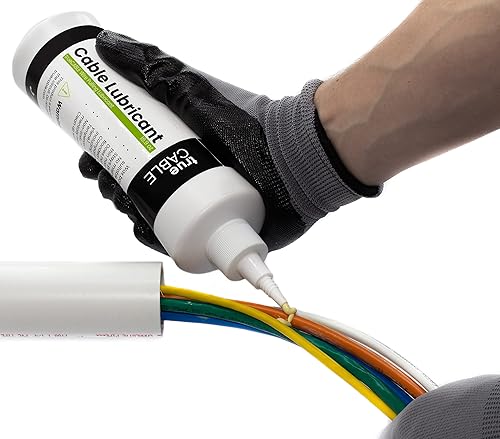 Miniatura 3 de TrueCABLE Lubricante sintético para tirar de alambre y cable, botella exprimible de 16.9 onzas