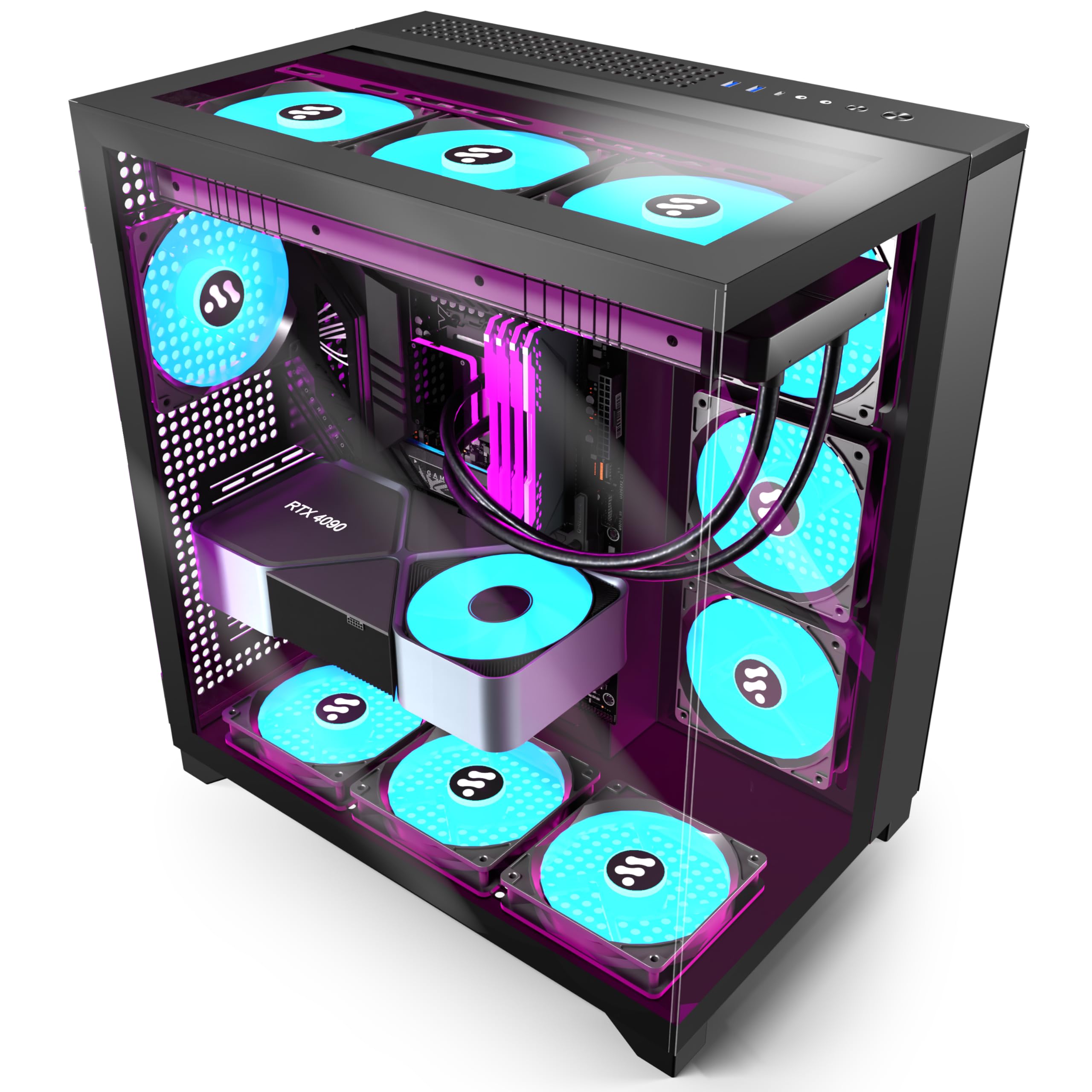 GALLERIA　PCケース　ATX　140mmファン×3個付 GALLERIA PCケース ATX 140mmファン×3個付 これで全てが分かる