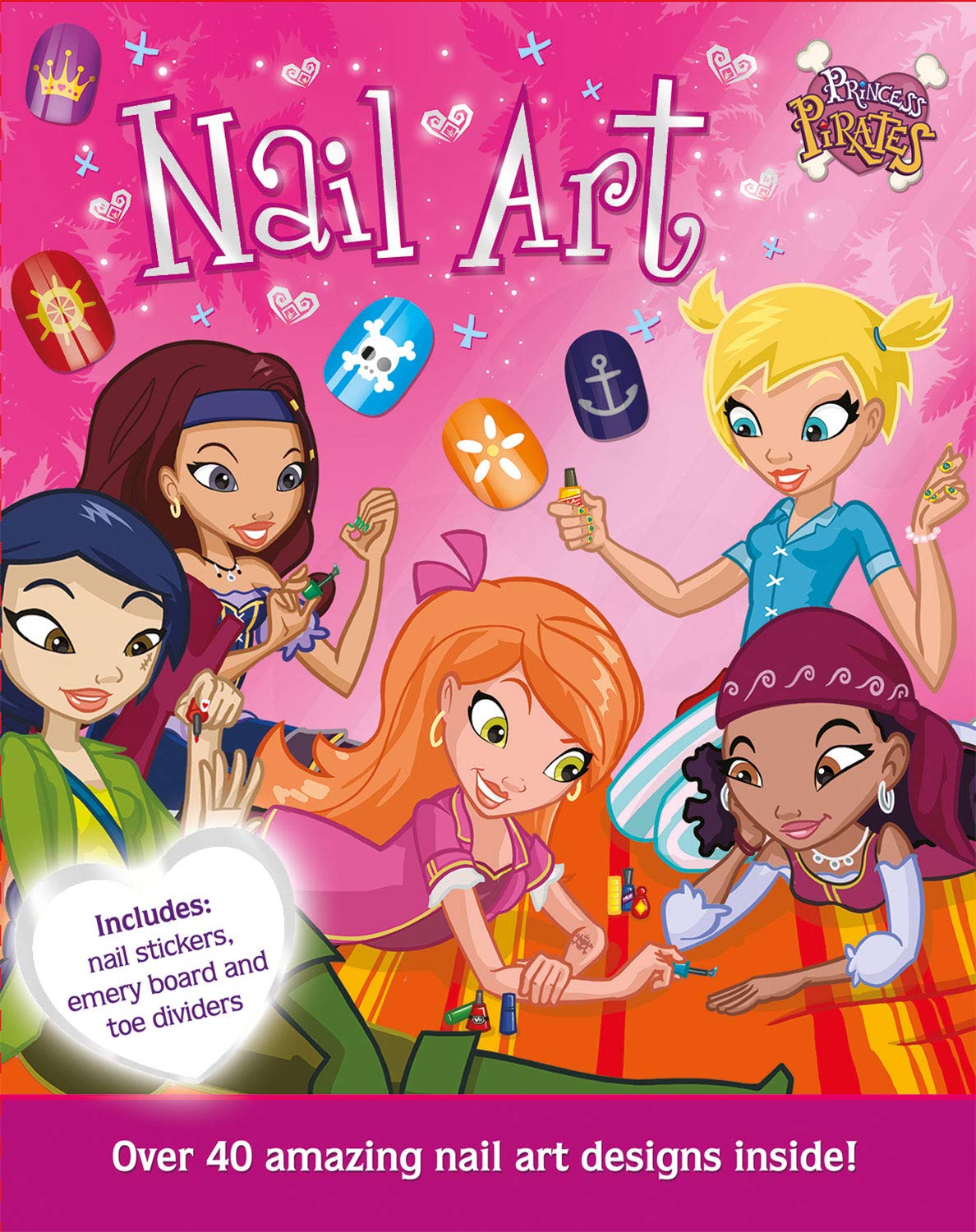 Princess Pirates Nail Art (Princess Pirates Activity)