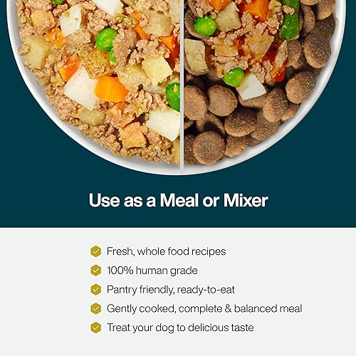 Miniatura 51 de JustFoodForDogs Alimento fresco congelado para perros, comida completa o comida para perros, receta de comida para perros de grado humano con pollo