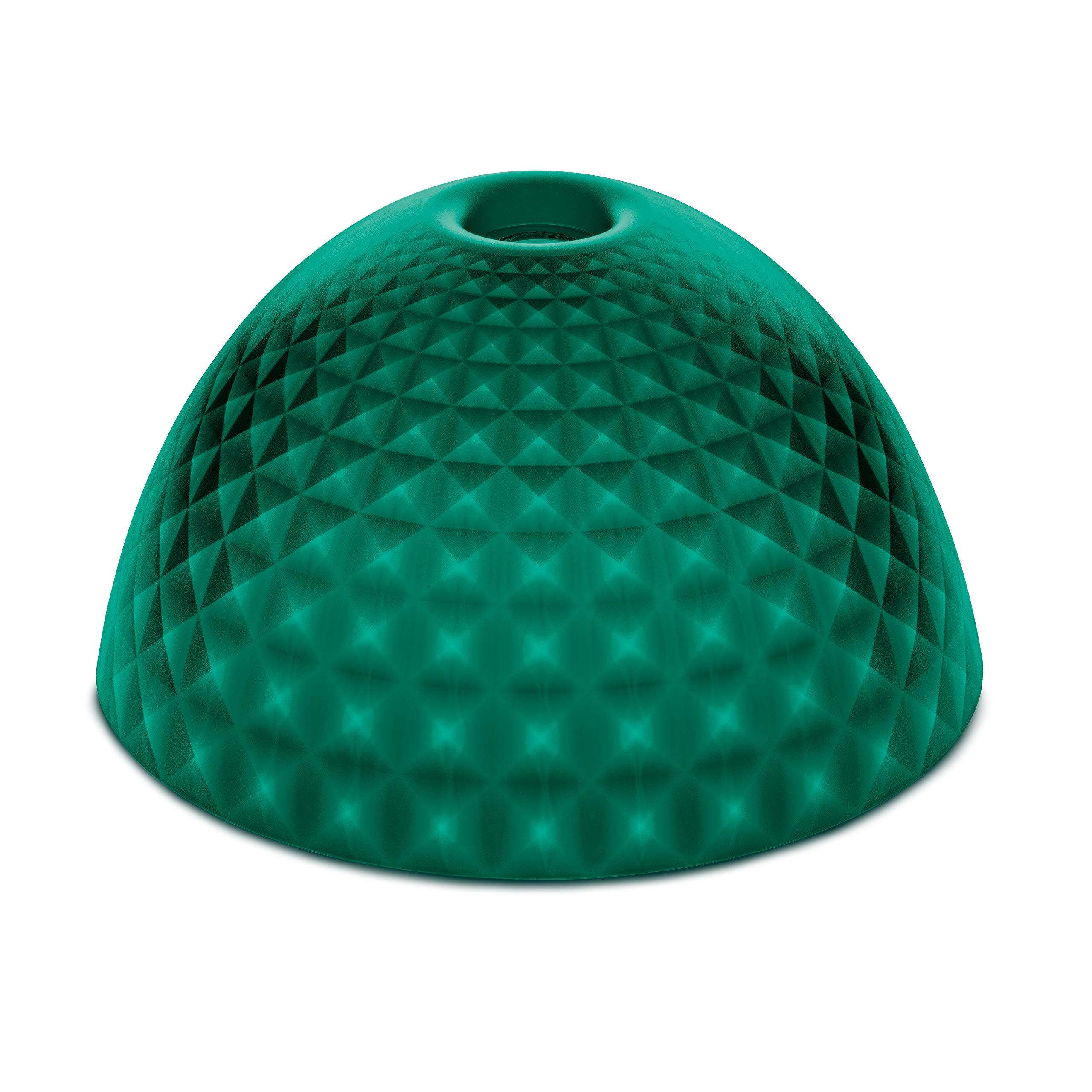 Lámpara paraguas de diseño Koziol Stella Silk M en plástico verde esmeralda exclusivo