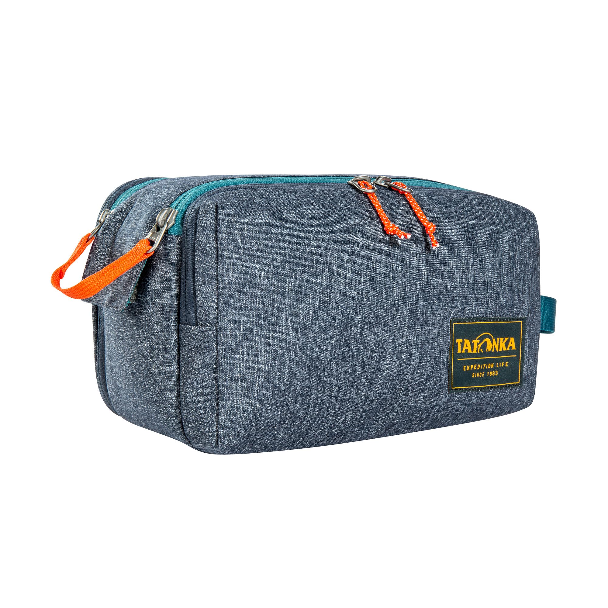 Tatonka 6L Double Zip Cosmetic Wash Bag, One Size, Navy