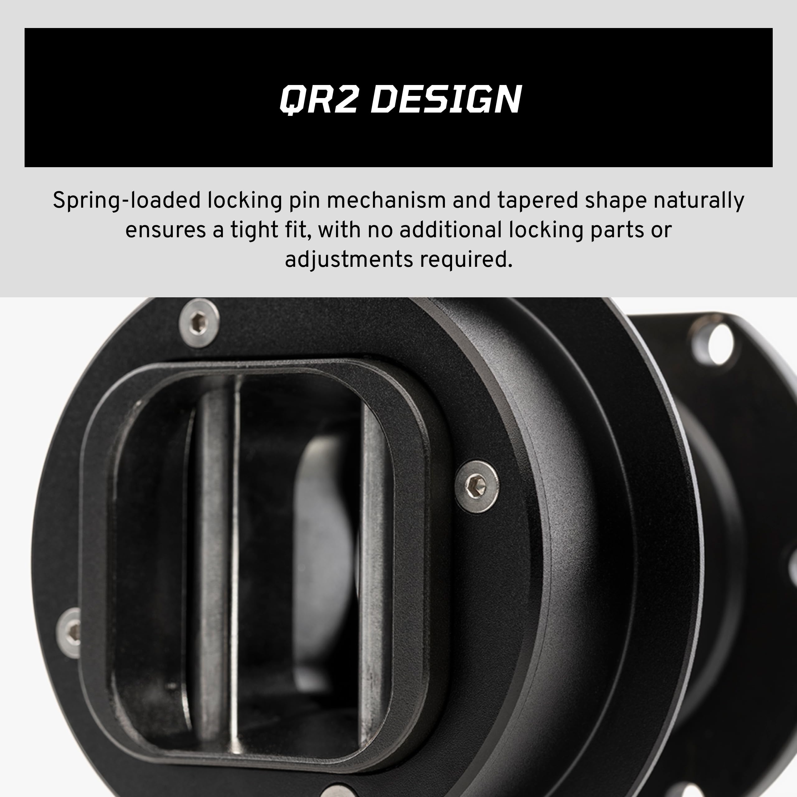 Fanatec Sim Racing QR2 Wheel-Side – Motorsport-Derived Quick