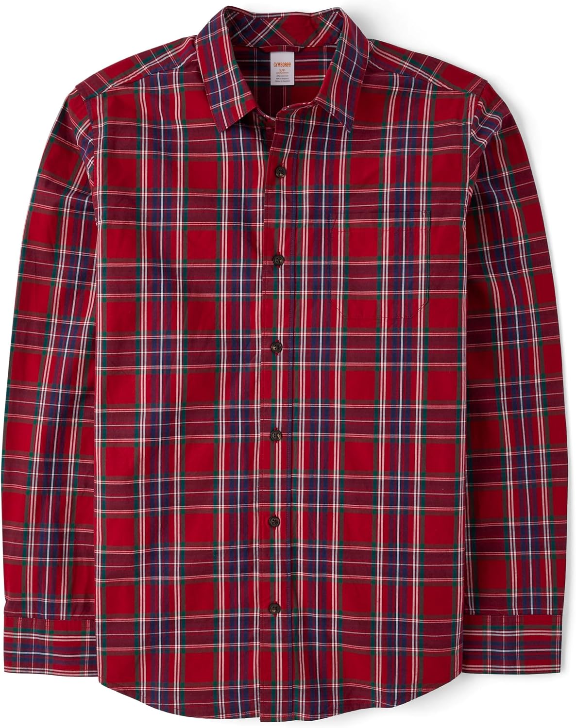 Gymboree Mens Long Sleeve Button Up Shirt