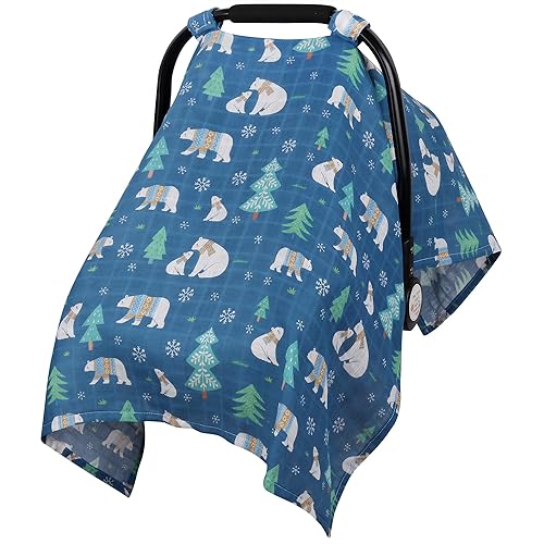 Miniatura 7 de Funda de muselina para asiento de automóvil para niños y niñas, toldo transpirable para asiento de automóvil, funda ligera para portabebés, regalo