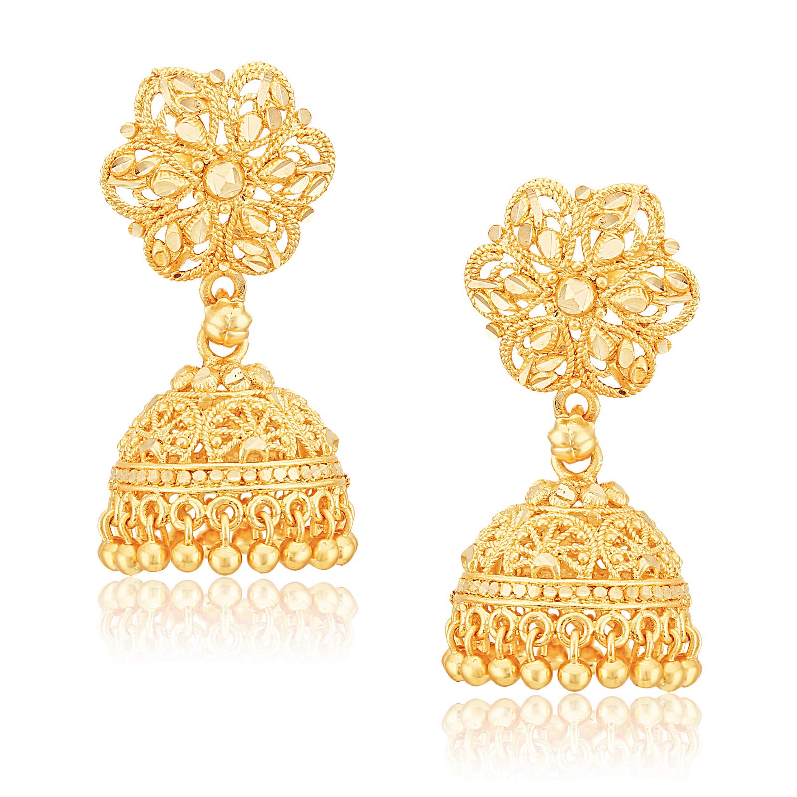 VFJ VIGHNAHARTA FASHION JEWELLERY Gold Plated Non-Precious Metal, Brass Earring for Women (B07QGW5CT1) Amazon Price History, Amazon Price Tracker