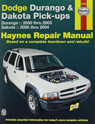 Haynes 30022 Dodge DurngoDakota 00-03