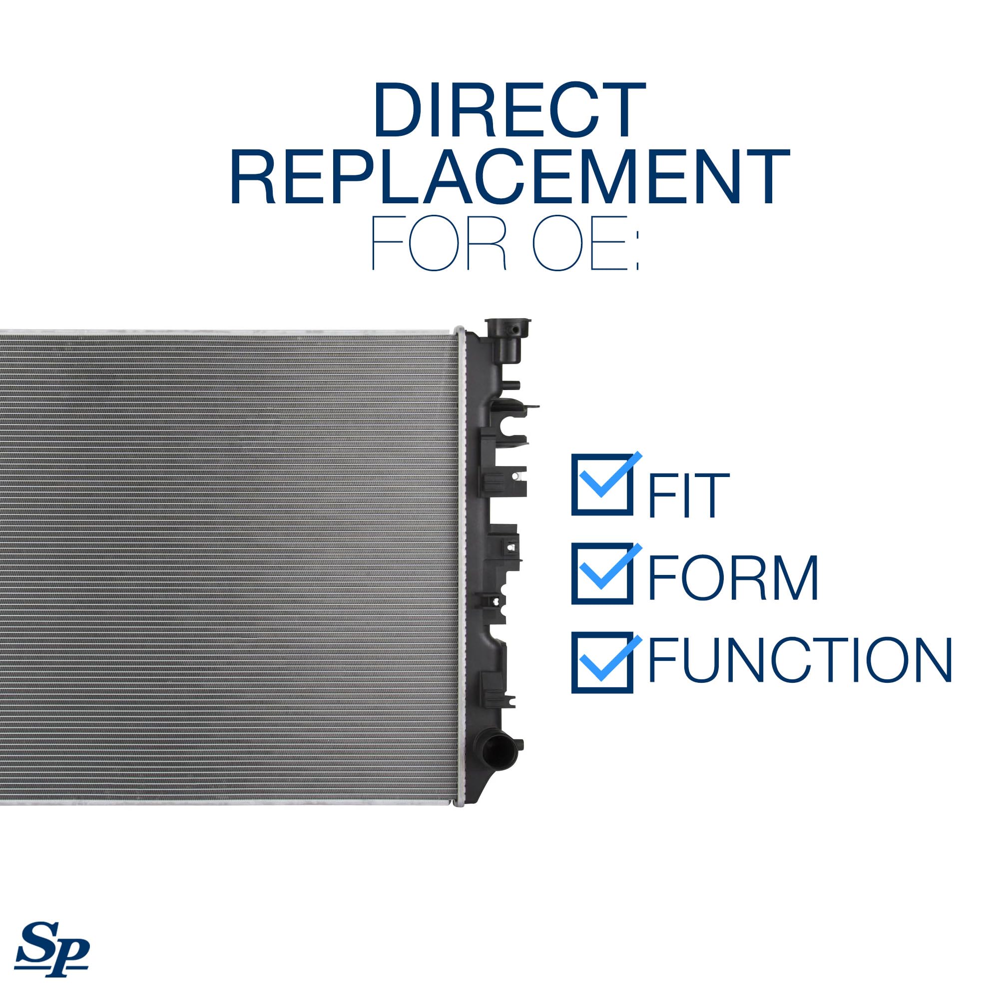 Amazon.com: Spectra Premium CU13129 Radiator Compatible With Dodge 