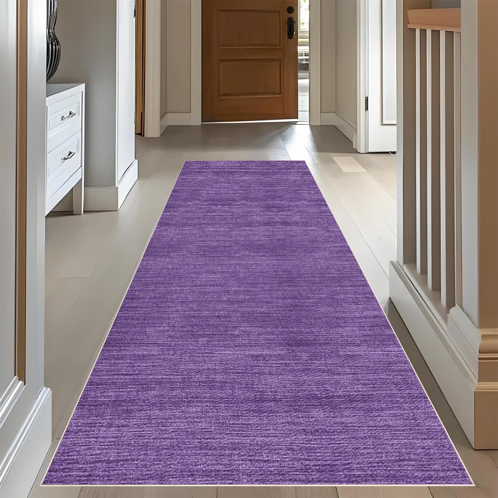 RxueSug Carpet Runners for Hallways Non Slip Long Washable Runner Rugs for Hallway 90 x 300 cm Non Slip Kitchen Runner Long Area Rug Absorbent Carpet Floor Mat Hall Runner Narrow Rugs