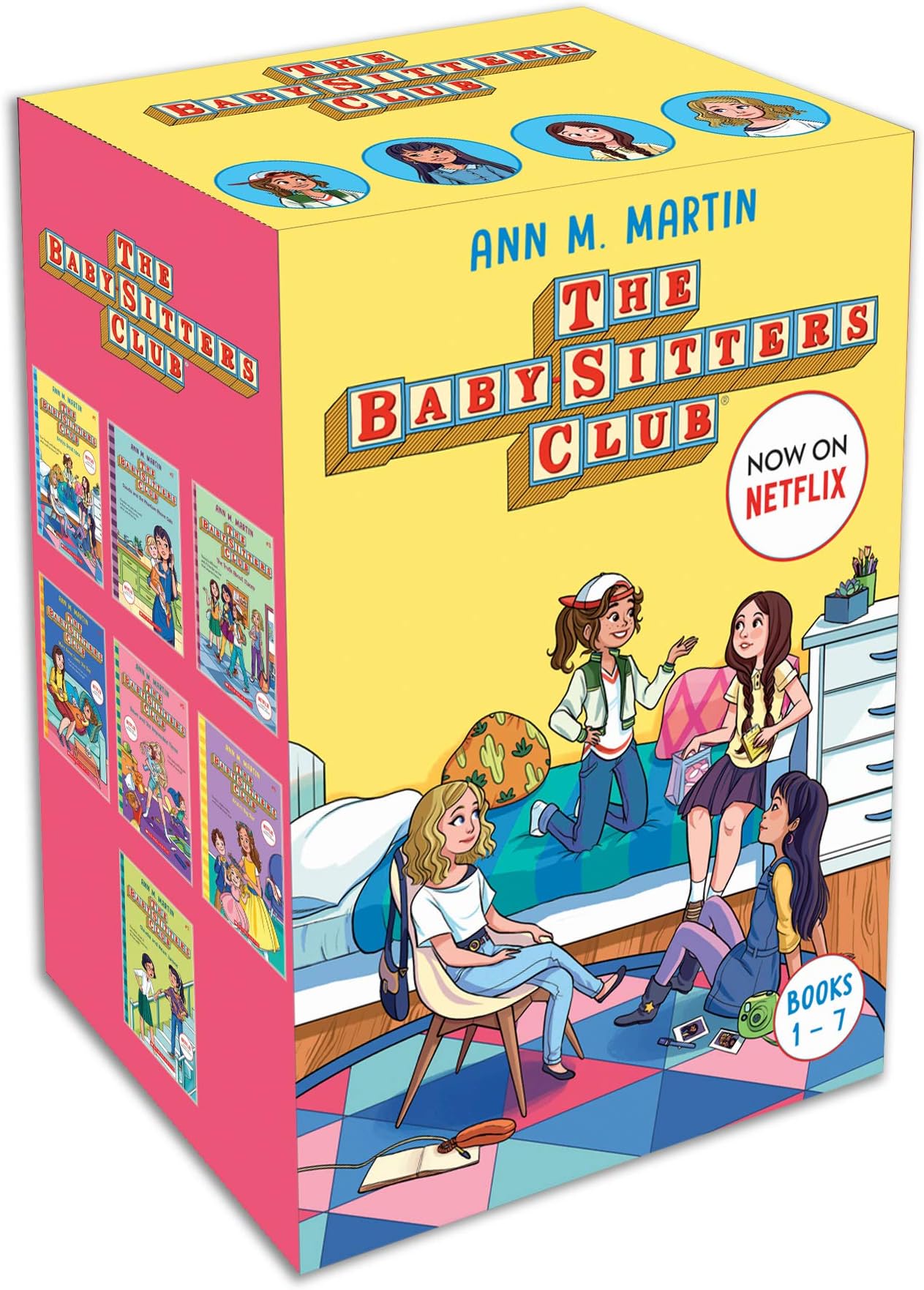 The Baby-Sitters Club Boxset: Books 1 to 7 (Netflix Edition) Ann M Martin Product Bundle – January 1, 2021