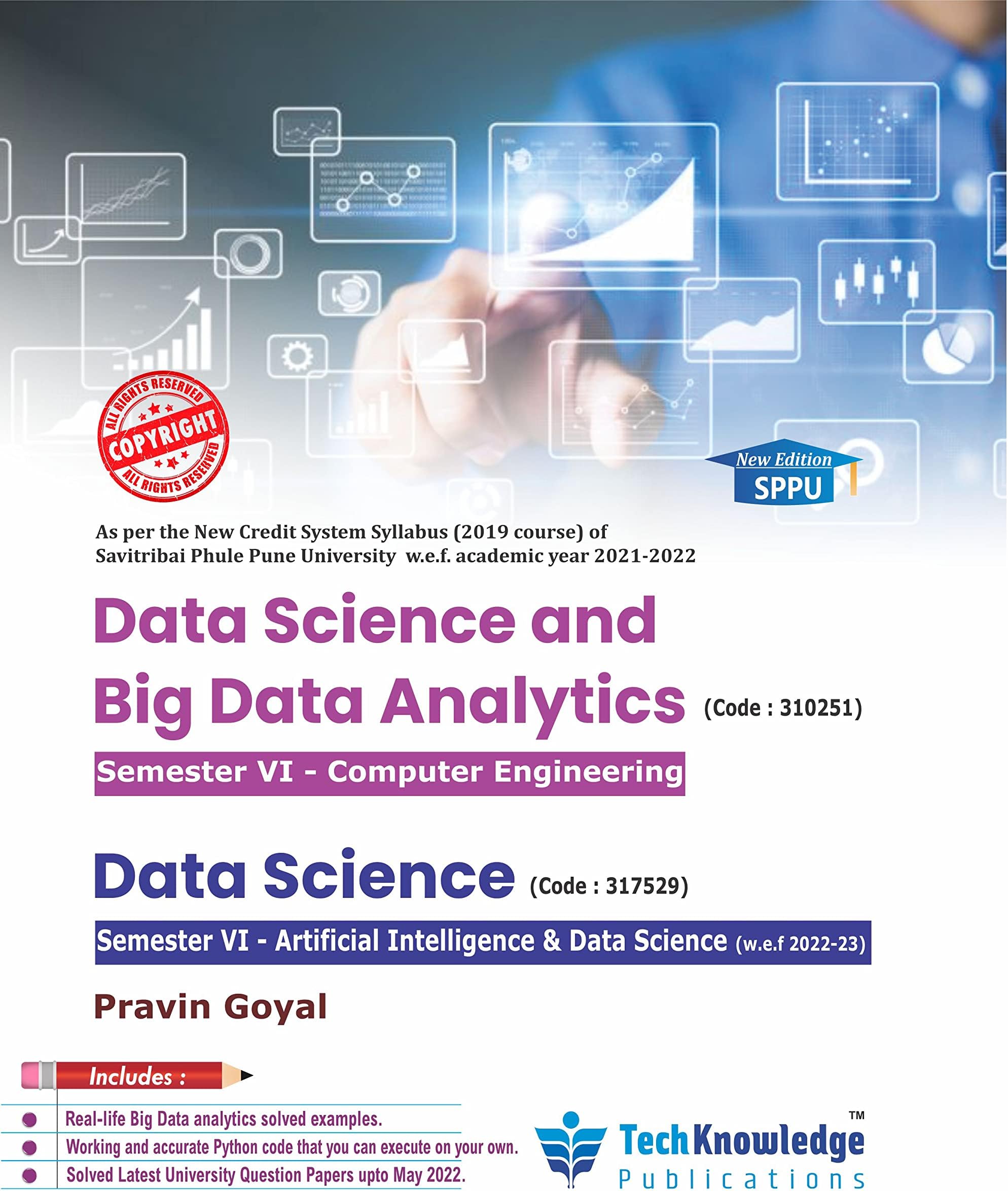 Data Science and Big Data Analytics For SPPU B.E. Computer Engineering Sem 6