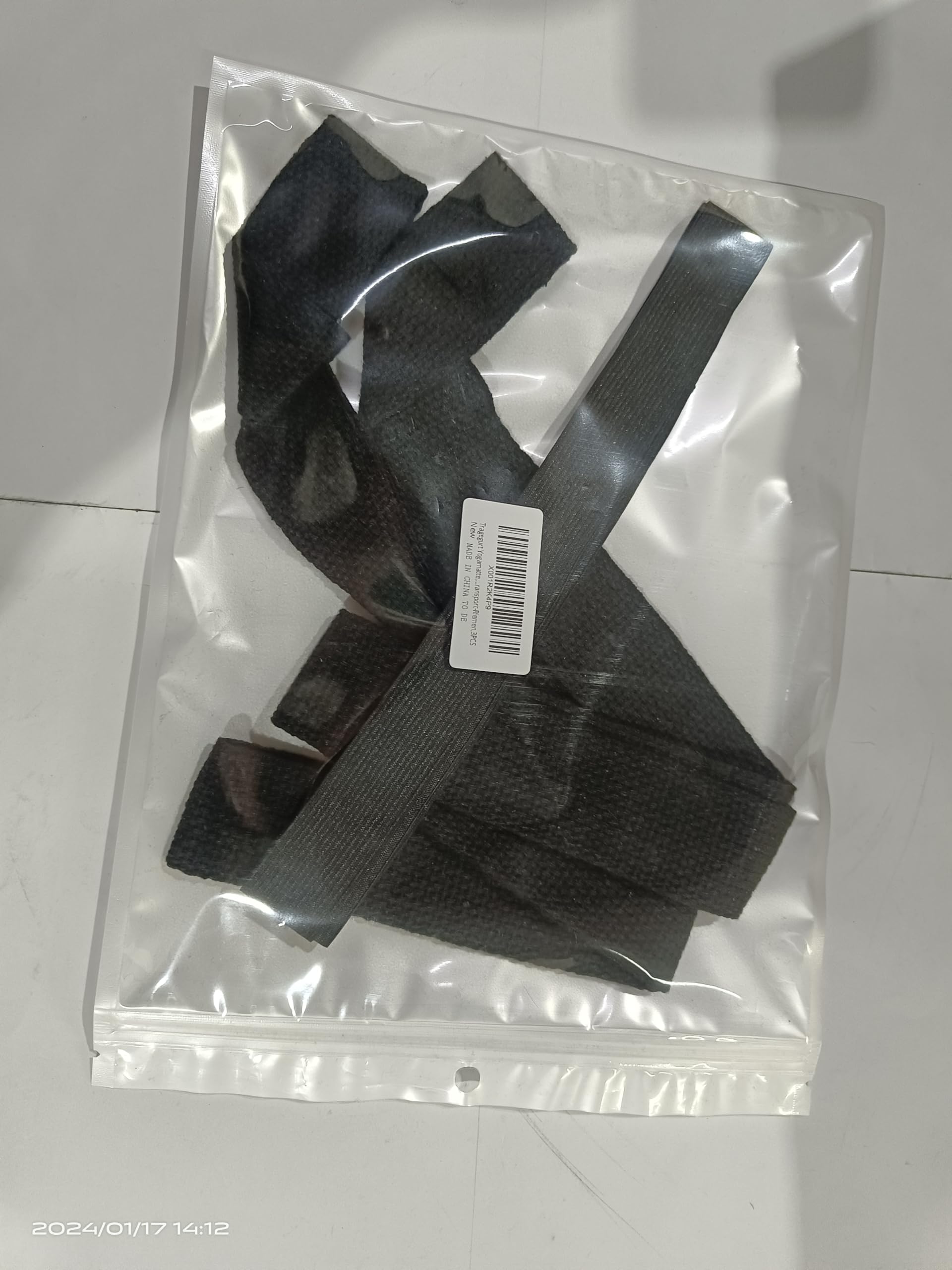 Lot De 2 Sangles De Transport Pour Tapis De Yoga - Coton, Réglables, Antidérapantes - Violet Et Noir, 150 Cm Lot De 2 Sangles De Transport Pour Tapis De Yoga - Coton, Réglables, Antidérapantes - Violet Et Noir, 150 Cm