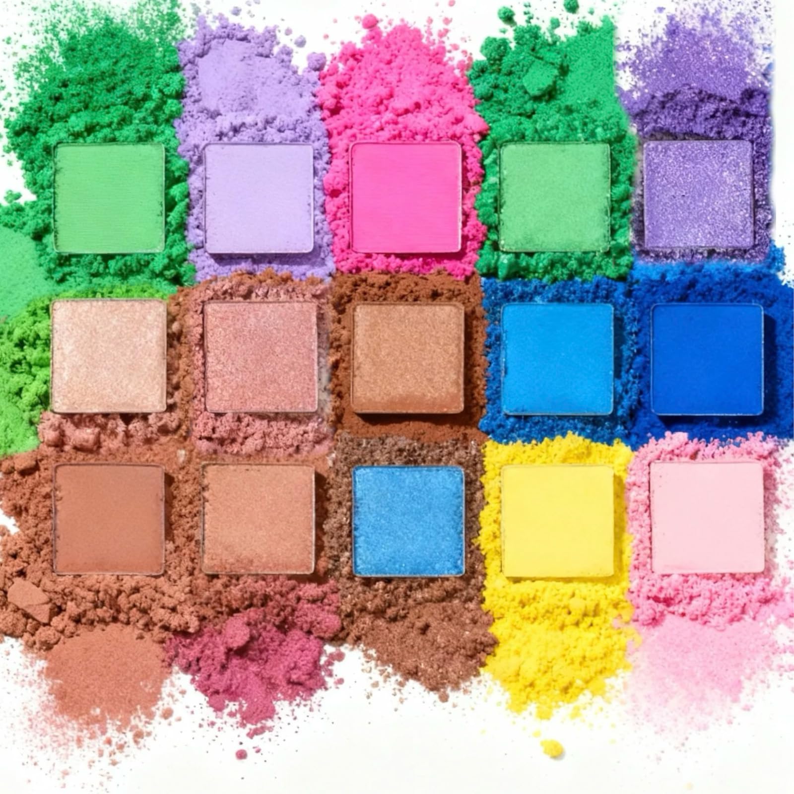 Alice in Wonderland Paleta Cieni 55 Kolorów z Lustrem