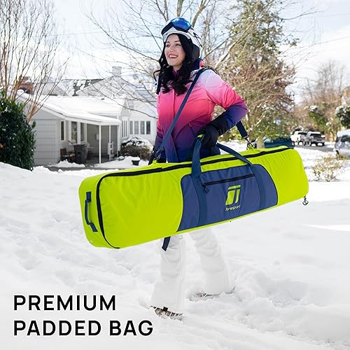 Miniatura 6 de Tonesport Snowboard Bag For Air Travel - Padded Snowboard Bag - Waterproof and Fully Padded Snowboarding Travel Bag For Flying - Up to 165 CM