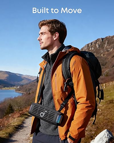 Miniatura 6 de Soundcore Boom 3i by Anker, Altavoz compacto para exteriores, IP68 impermeable, reproducción flotante, resistente al agua salada, BassUp 2.0,