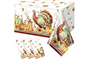 Gorgeous Thanksgiving Tablecloths: Dress Up Your Holiday Feast in Vibrant Hues