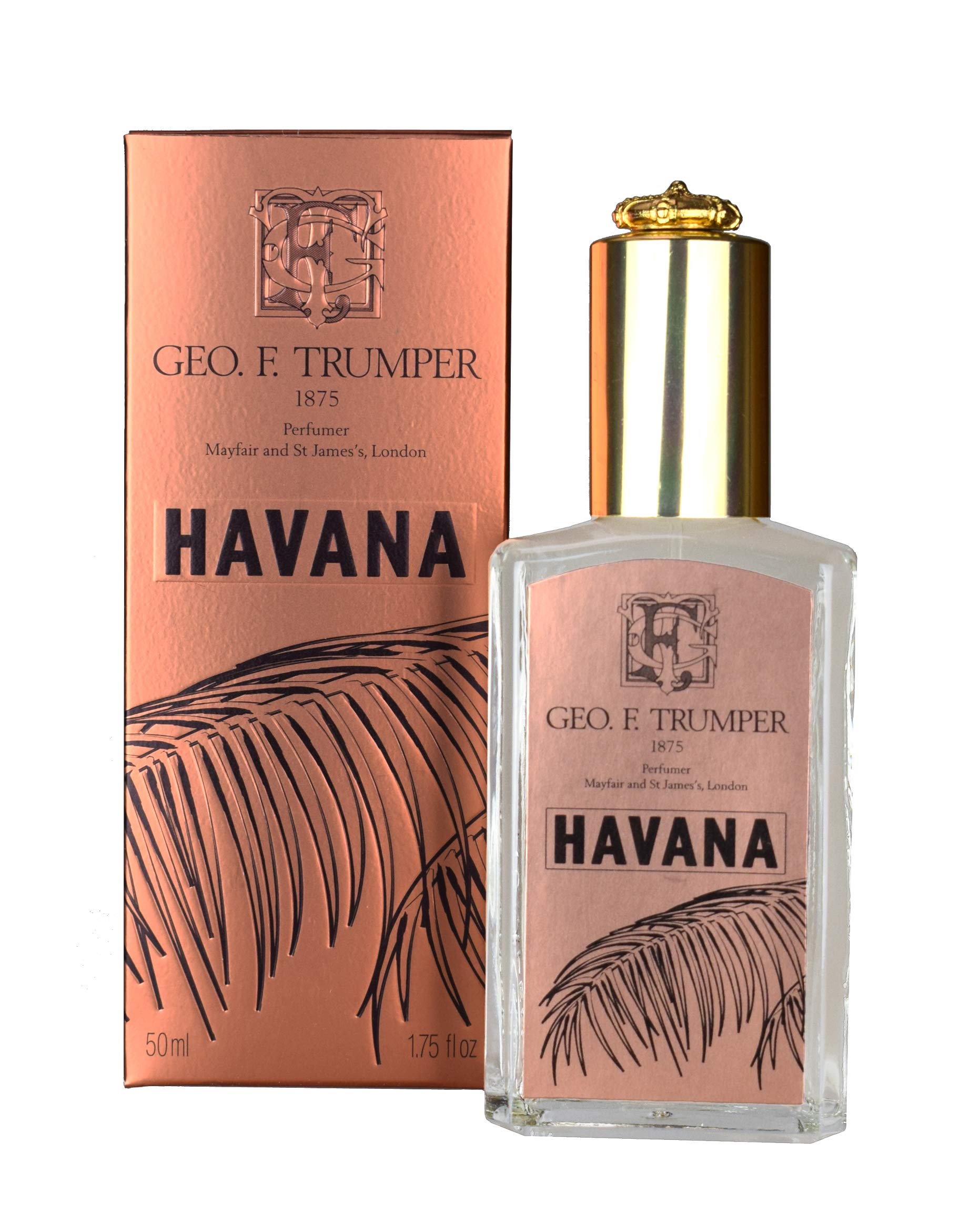 Amazon.com : Geo F. Trumper Havana Cologne 50ml Glass spray bottle
