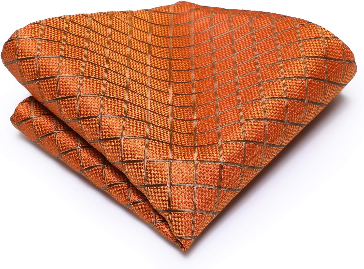 Hi-Tie Men's Tie Sets Silk Paisley Striped Necktie Pocket Square Cuff-links Sets Wedding Business Holiday - Image 6