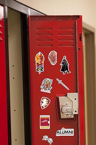 Miniatura 6 de Harry Potter Gryffindor - Paquete de calcomanías temáticas de vinilo troquelado grandes de lujo, paquete variado  Laptop, botella de agua, álbumes