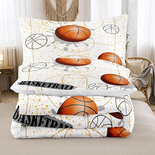 Miniatura 3 de NINENINE Coloridos juegos de ropa de cama tamaño individual con diseño de arcoíris para niñas y adolescentes, juego de edredón de sol y lluvia,