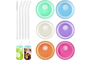 Joyclub Glass Cup Lids Replacement