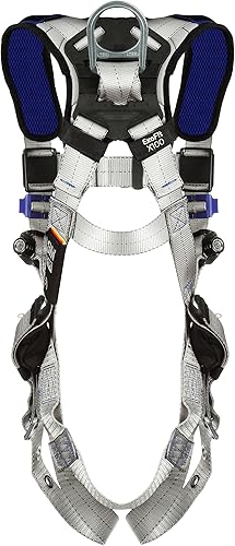 Miniatura 4 de 3M DBI-Sala ExoFit X100 - Arnés de seguridad de recuperación de chaleco cómodo, protección contra caídas, ANSI, OSHA, anillos en D de hombro y