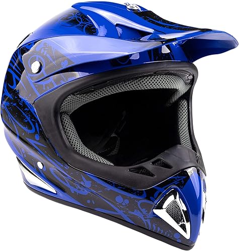 Miniatura 3 de Typhoon - Juego de gafas y guantes para casco ATV para adultos