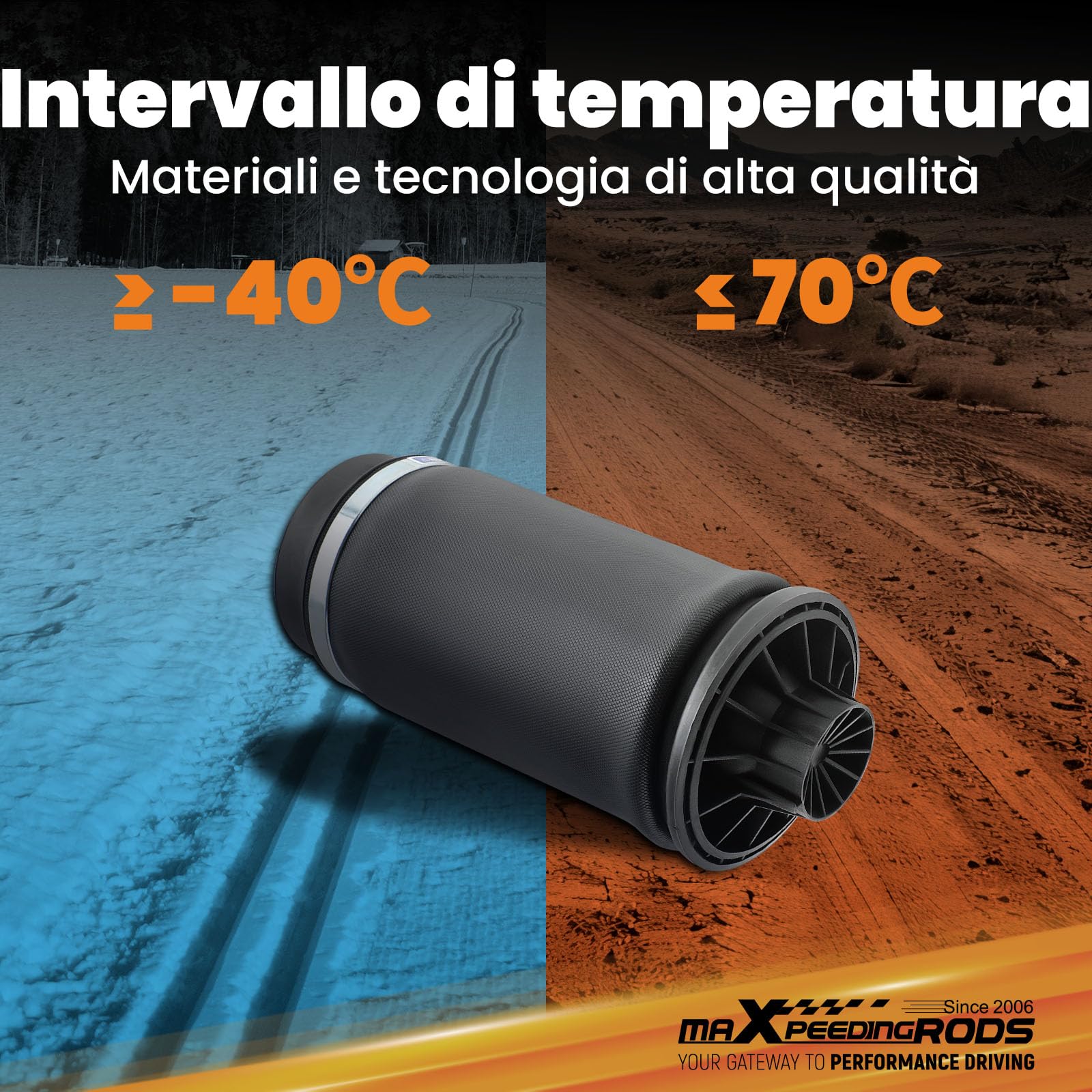 maXpeedingrods Molla Aria Sospensioni Pneumatiche Airmatic Posteriore for Mercedes W164 X164