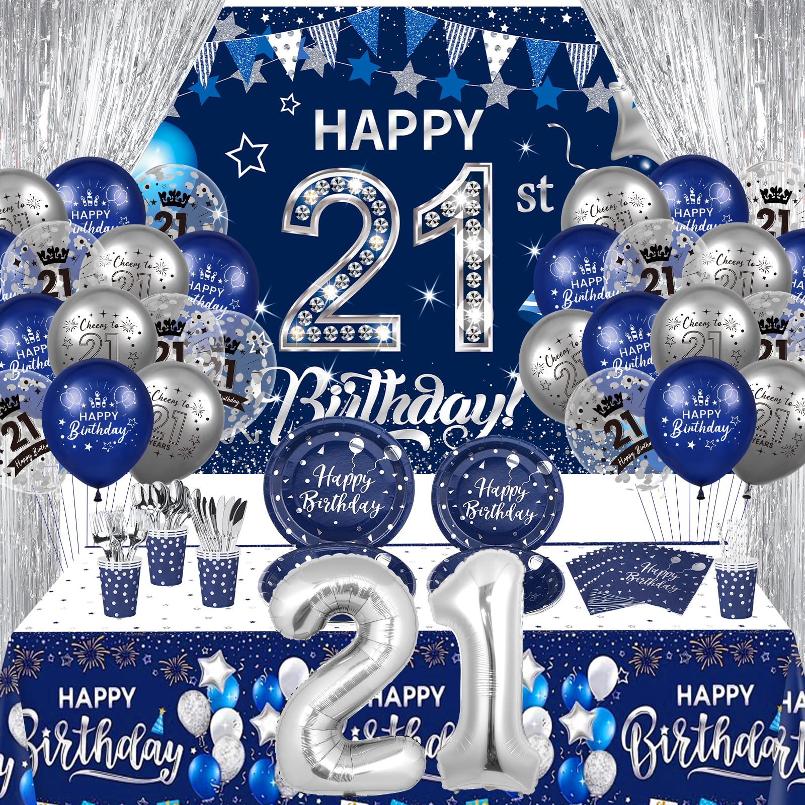 Happy 21 Birthday Images Guy