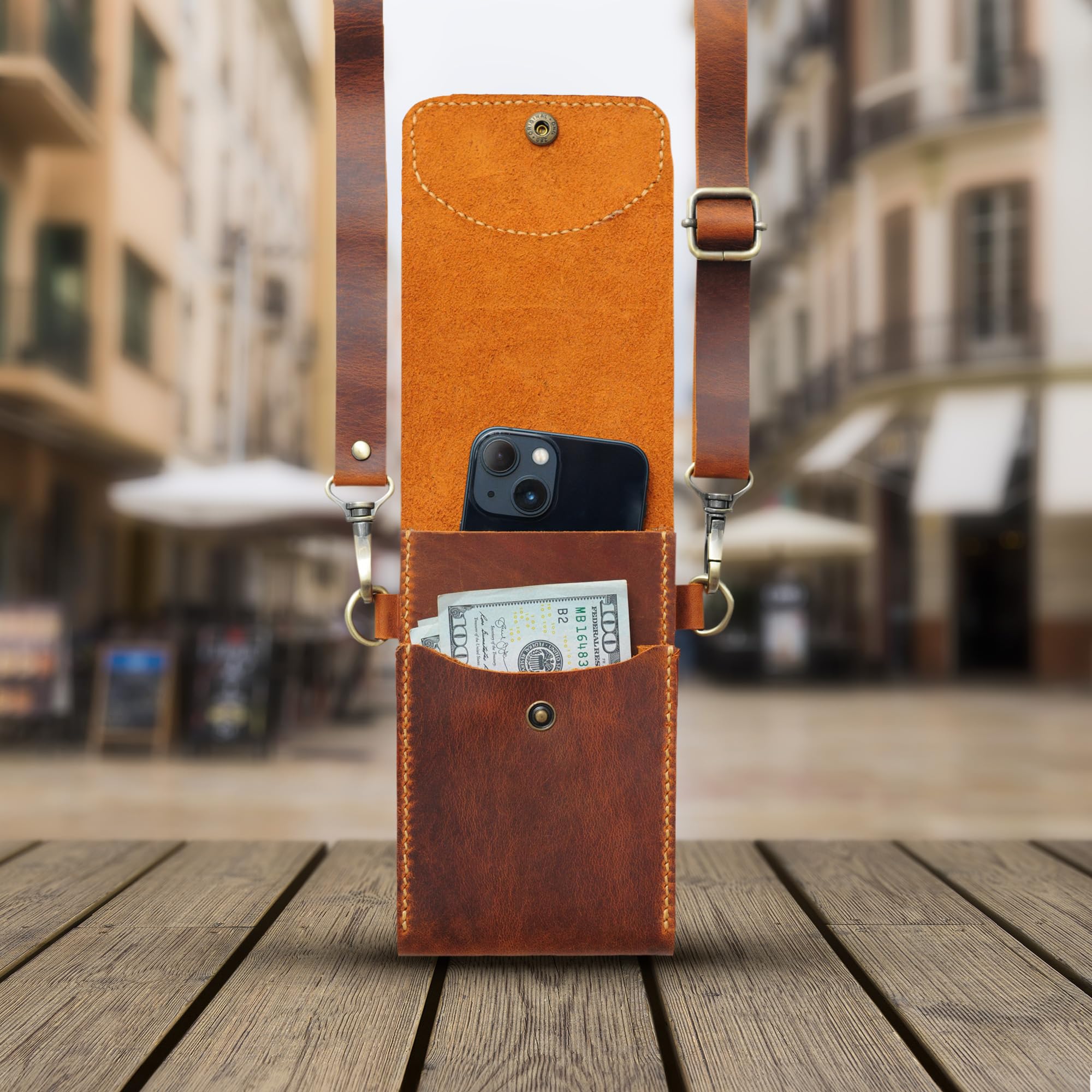 Amazon.com: MayaCraft 100% Handmade Genuine Leather Crossbody