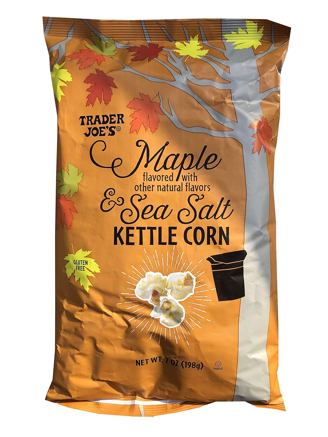 Trader Joe's Maple & Sea Salt Kettle Corn Gluten Free Net