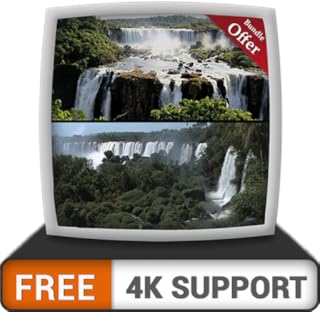 cachoeira grátis HD - desfrute da bela paisagem na sua TV HDR 4K, TV 8K e dispositivos de incêndio como papel de parede, decoração para as férias de Natal, tema de mediação e paz