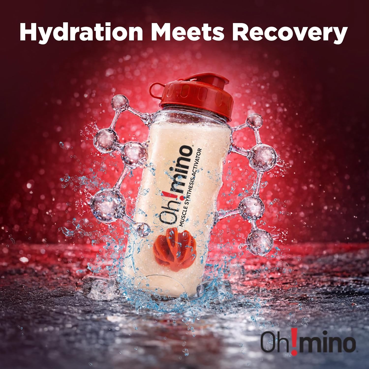 Oh!mino Essential Amino Acids Supplement, Berry Blast, Stimulant-Free Powder, All 9 EAAs, BCAAs and The Perfect Amino for Workouts, Amino Energy, and to Build Muscle, and Recover Faster