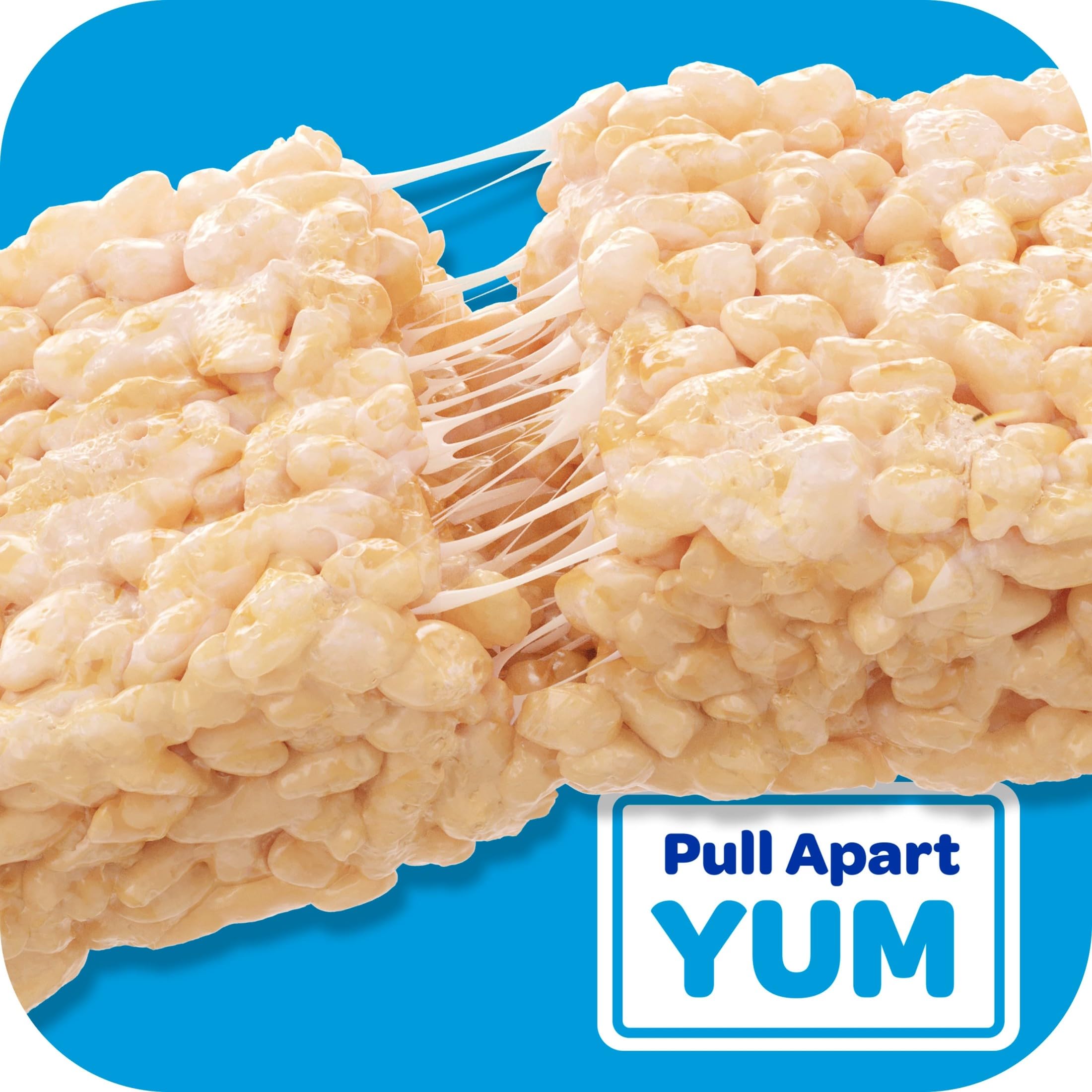Rice Krispies Treats Mega Bars Duże bary z przekąskami Marshmallow, przekąski dla dzieci, oryginalne, pudełko 750 ml (12 batonów)