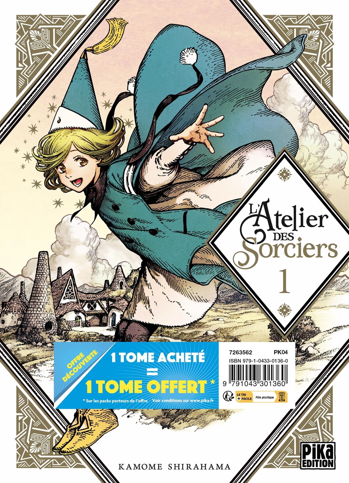 L'Atelier des sorciers Pack Offre Découverte T01 et T02: Dont 1 tome offert