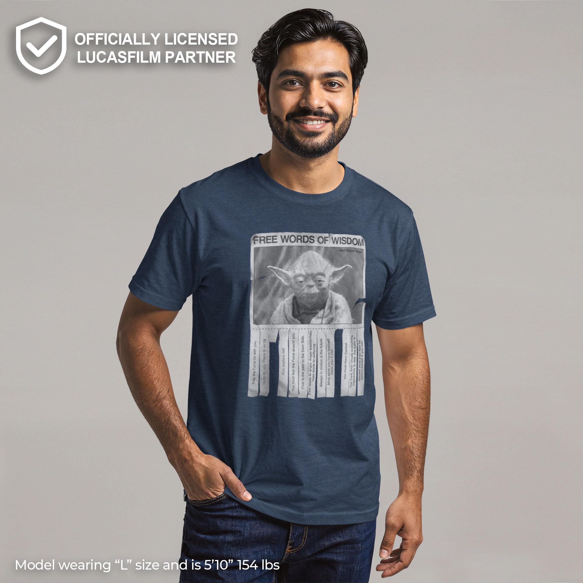 Star Wars Herren Worte der Weisheit T-shirt