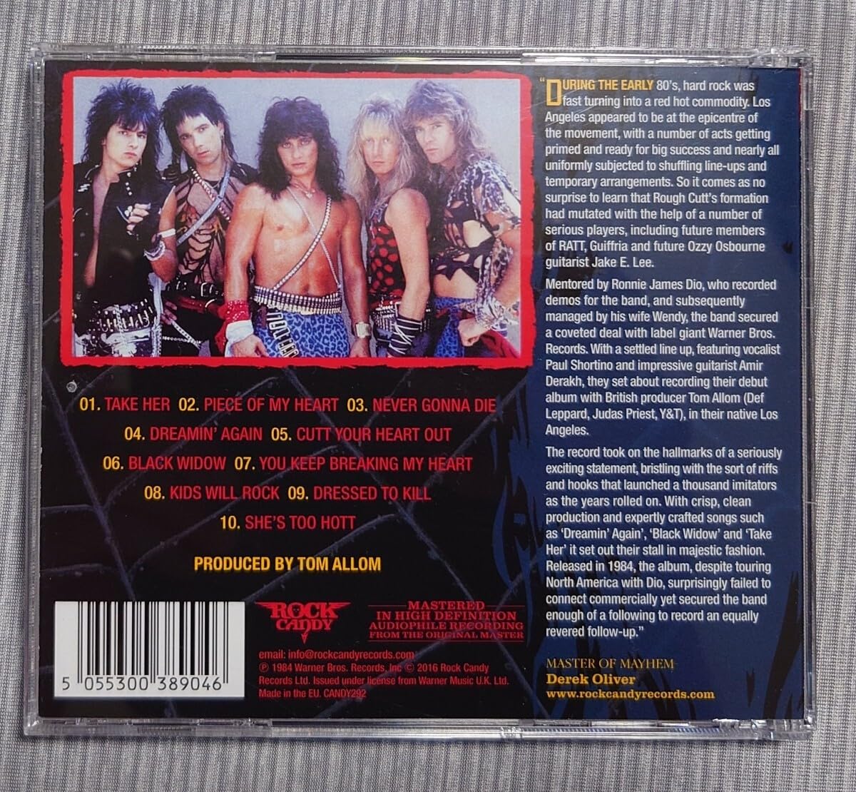 Amazon.co.jp: ROUGH CUTT ラフカット リマスターCD デビューアルバム 