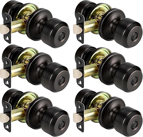 goldenwarm Pomos negros para puerta de paso, perilla cuadrada para puerta de armario, pomos para puerta de armario, color negro mate para pasillo,