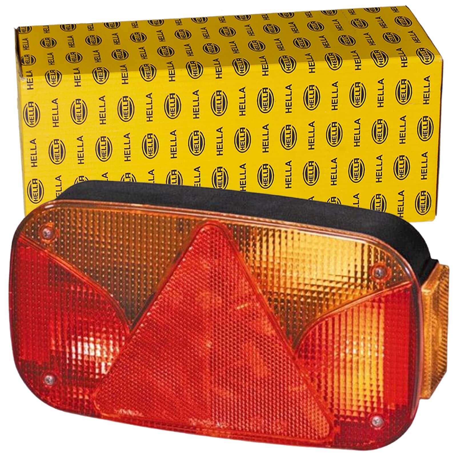 HELLA Lampa tylna zespolona - żarówek - 12V - Oprawa/przykręcany - ECE - Kolor szkła reflektora: biały / czerwony - Wtyczki: Wtyczka ochronna przed kontaktem - z lewej - Ilość: 1 - 2VB 998 232-231