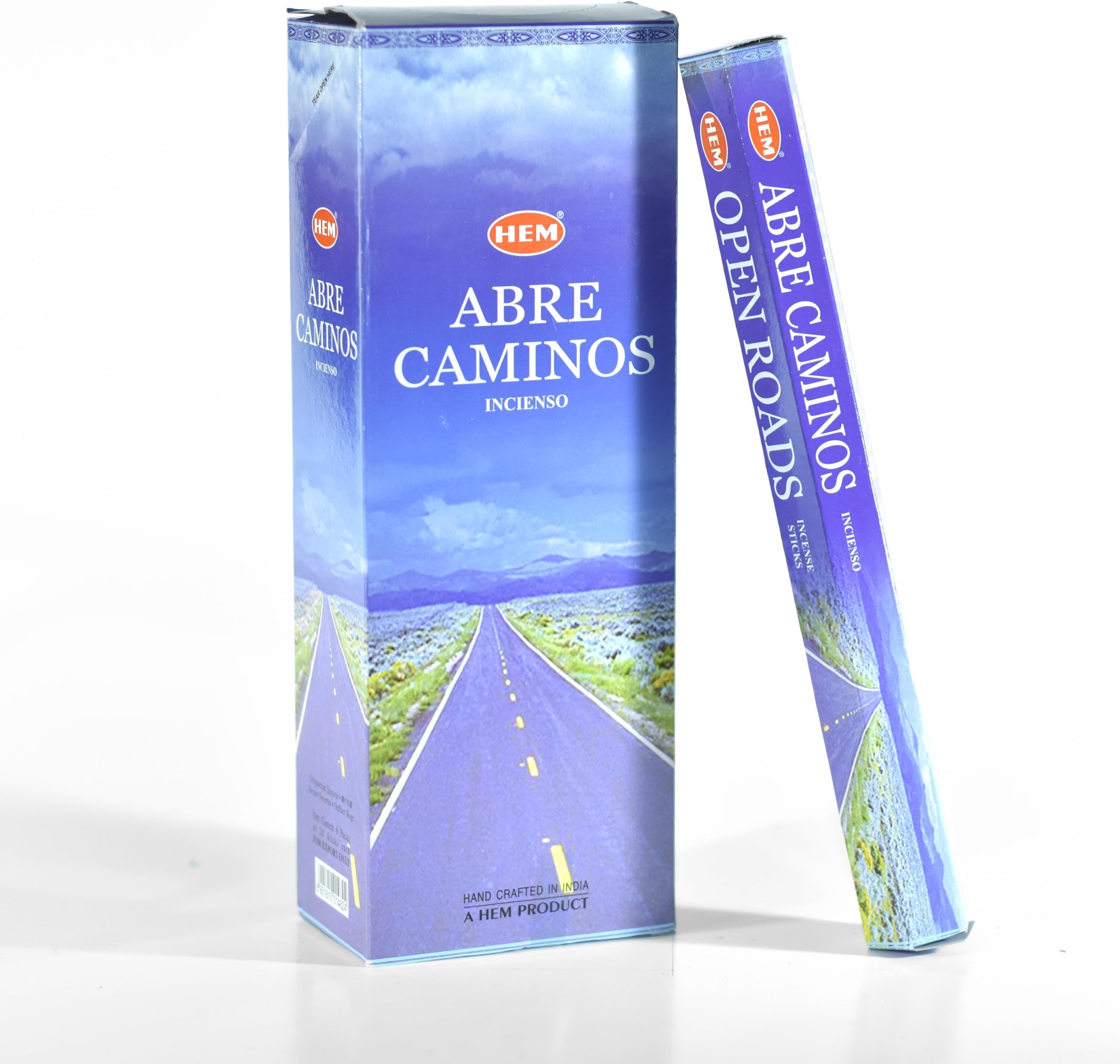 HEM Open Roads - Box of Six 20 Stick Tubes - Incense