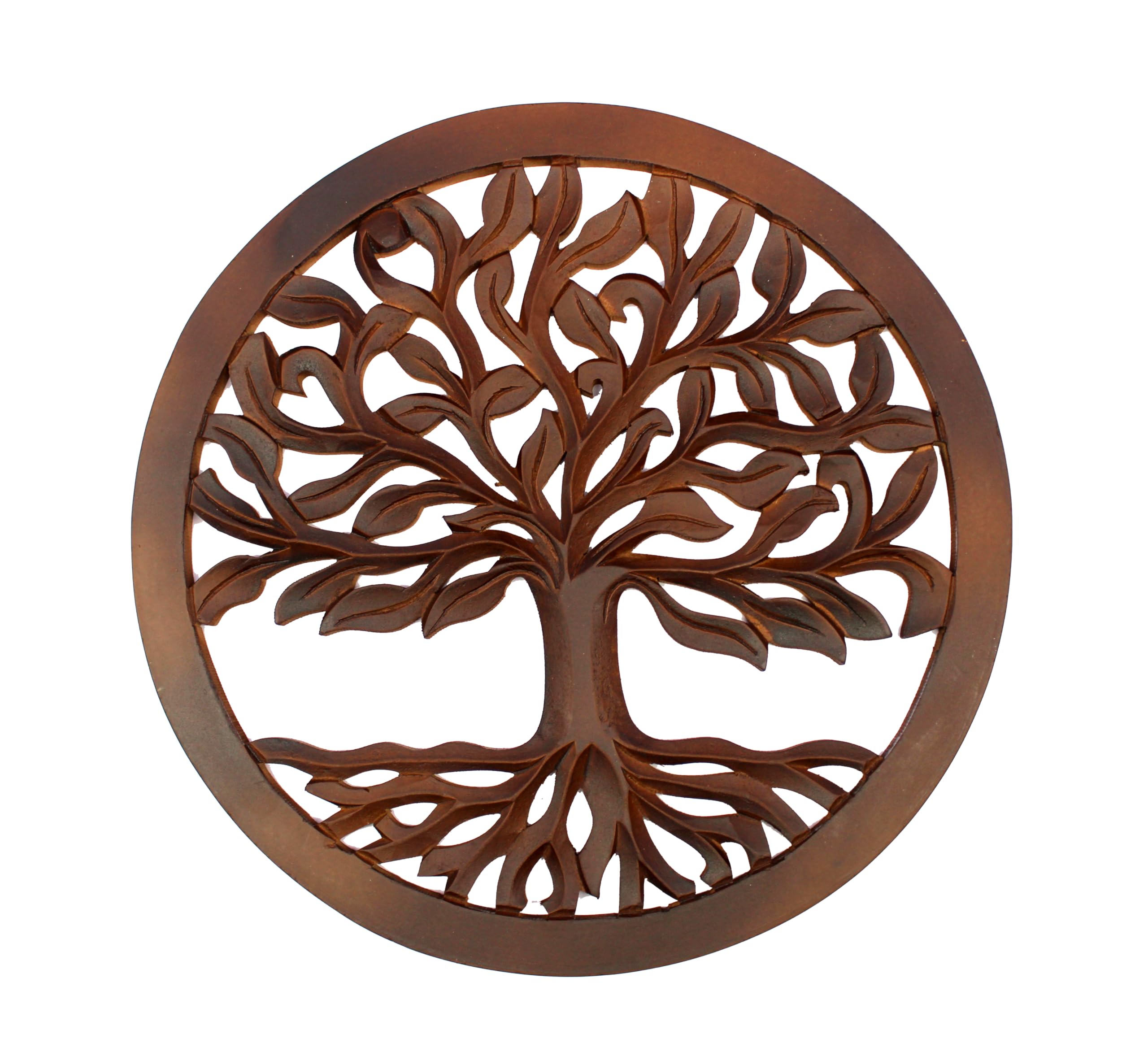 Tree of Life Wall Hanging - Wooden Sculpture -1