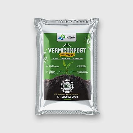 Indian Organic Vermi Compost Manure 1kg