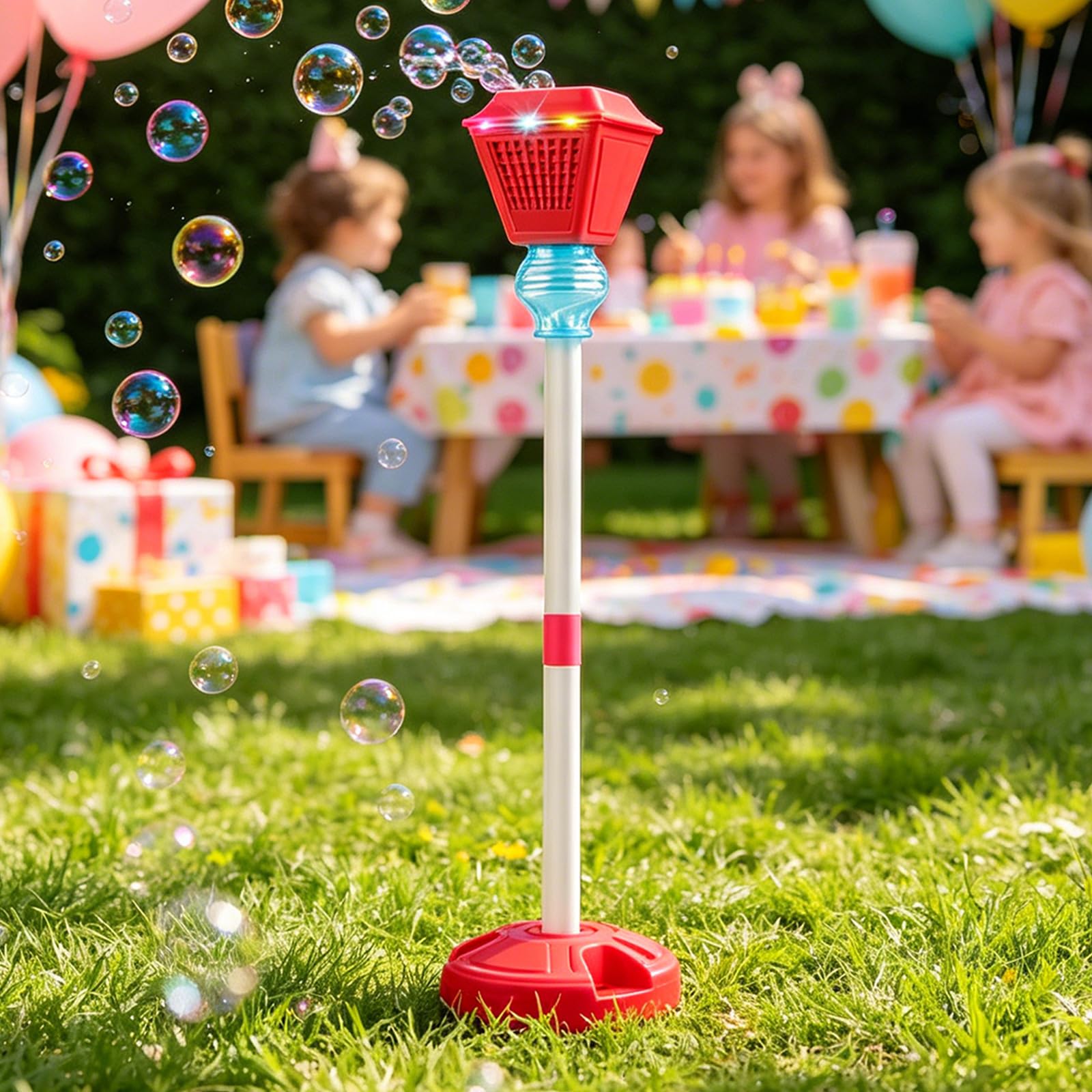 Magical Bubble Torch lampa ogrodowa ze światłami i muzyką