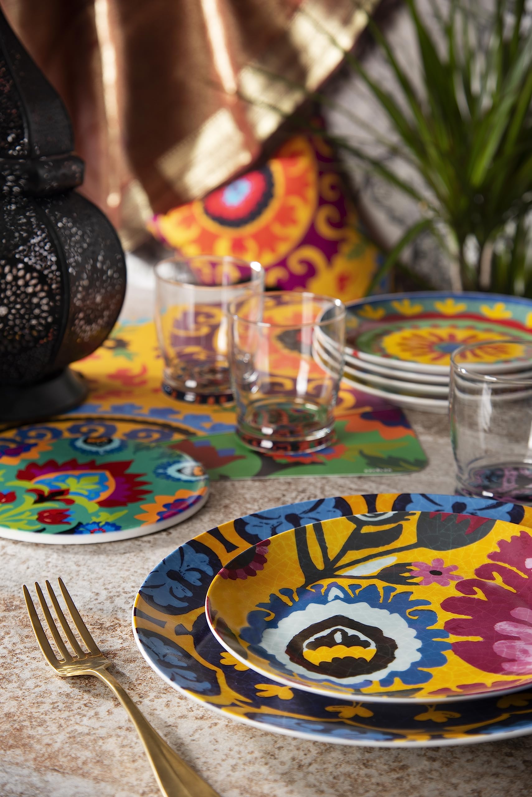 Excelsa 64791 New Delhi Naczynia 18 Sztuk, Porcelana