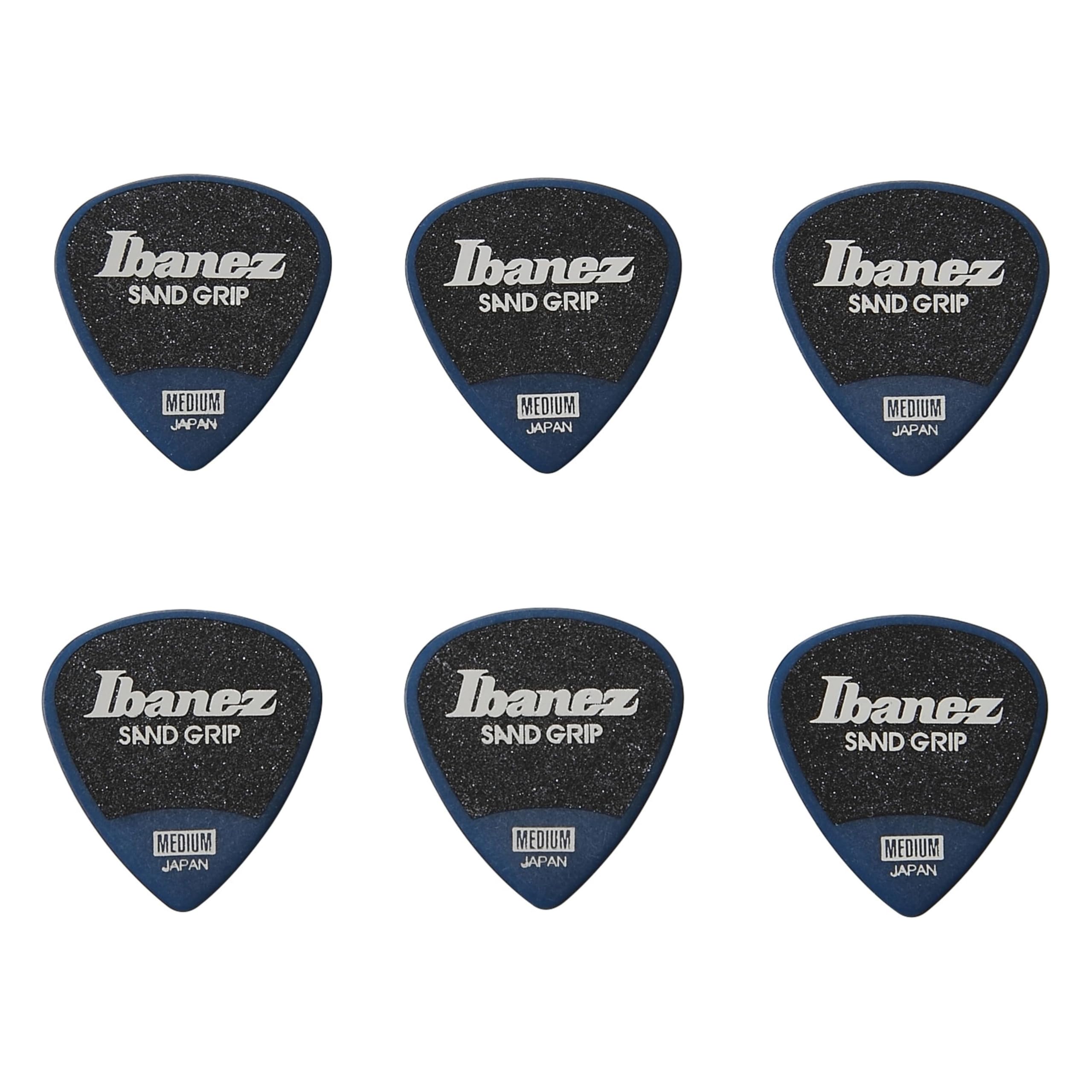 Ibanez PA16MSG-DB Sand Grip Plectrums 0.8mm (Dark Blue) - Zestaw kostek