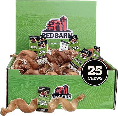 Redbarn Pet Products: resortes masticables para perros, paquete de 25