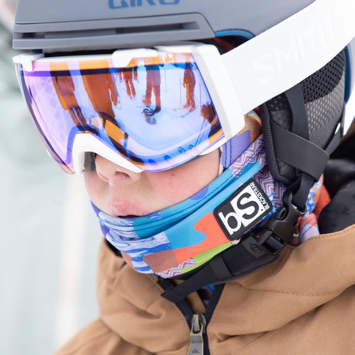 BLACKSTRAP Kids' Expedition Hood Dual Layer ExoHinge Balaclava Ski Mask, Compatible, Comfortable for Kids, [Insert Color] - Image 5