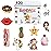 BioSwiss Bandages, Assorted Animal, Fun, and Food Shaped Self Adhesive Bandage Set, Latex Free, Sterile Wound Care, 100 Count