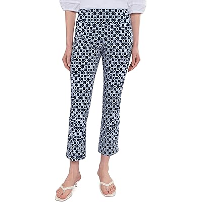 Брюки Elliott Lauren Chainlink - Elastic Waist Pull On Boot Cut Pant